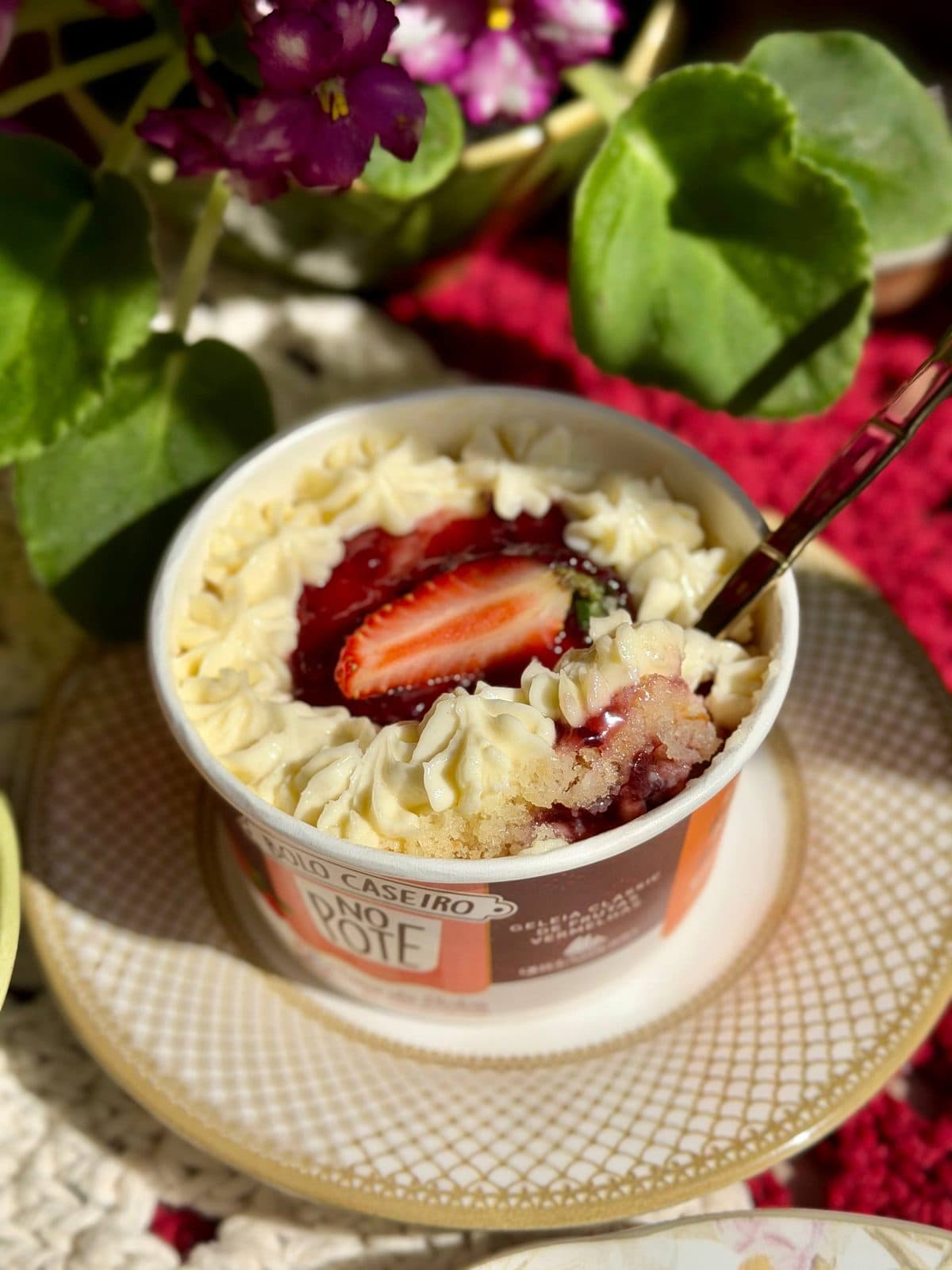 Pote de Frutas Vermelhas