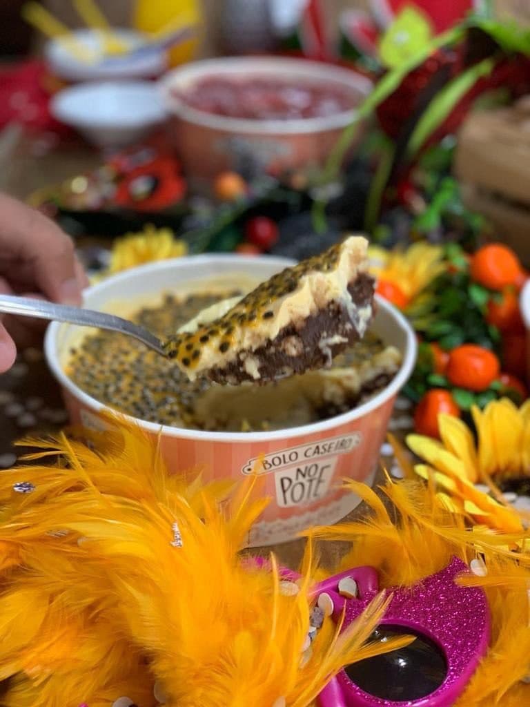Pote de Maracujá c/ Chocolate