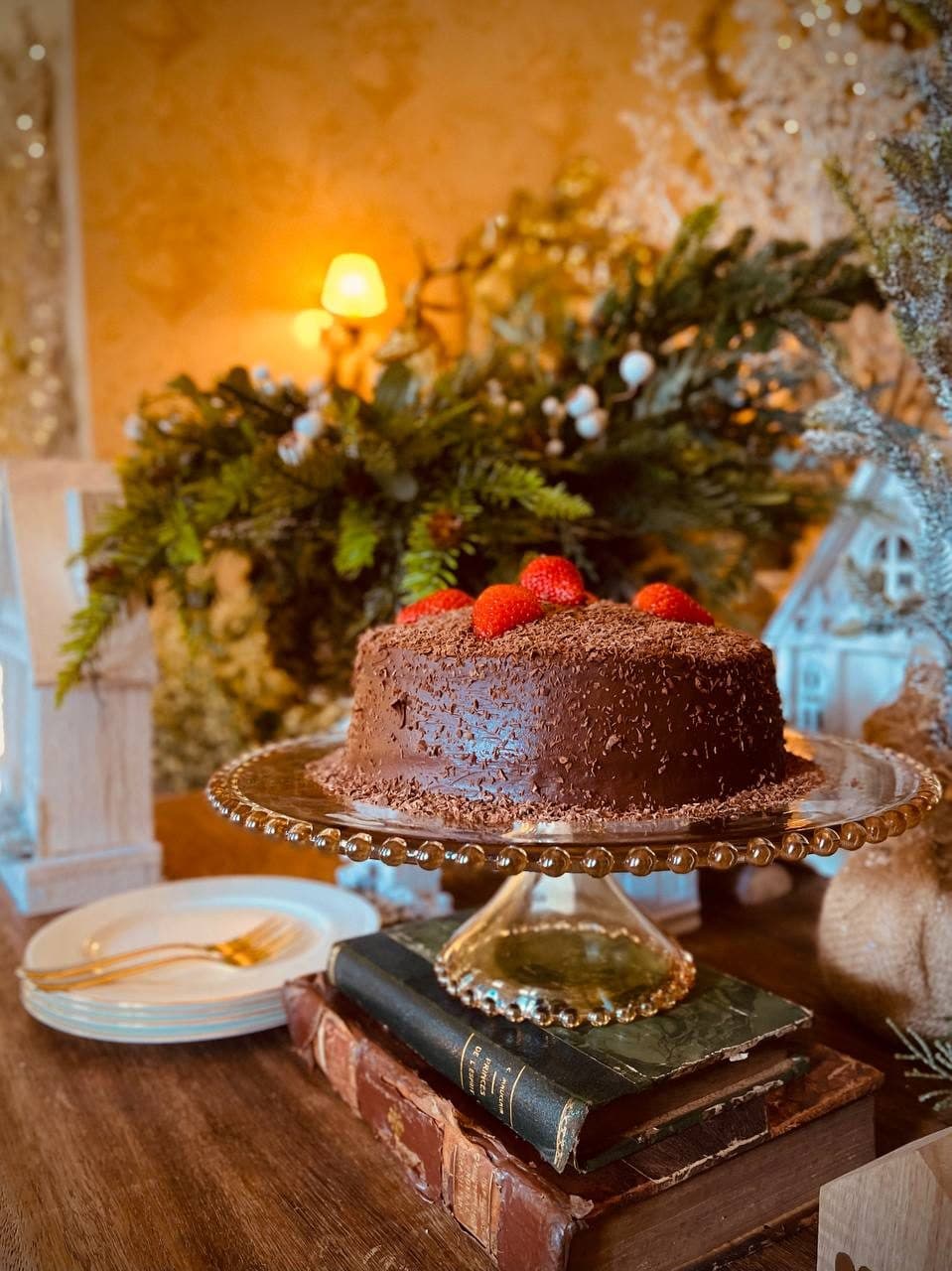 Recheado: Ganache de Chocolate c/ Morango